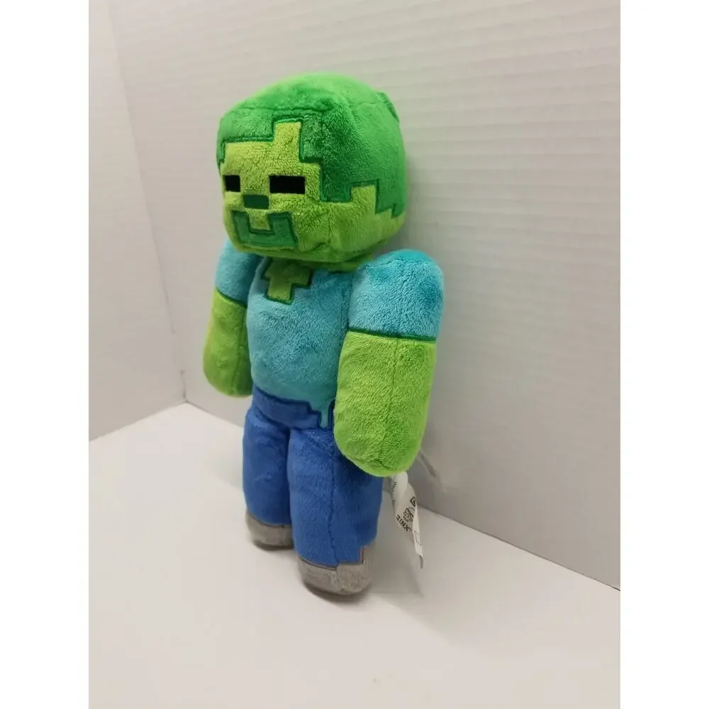 Minecraft Zombie 13 inch Plush Spin Master Jinx Mojang Official Mincraft